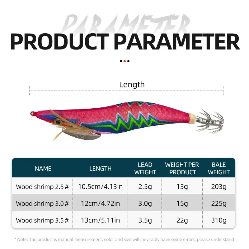 Poteras luminiscentes Glow para calamar – Señuelo con anzuelo - imagen 4