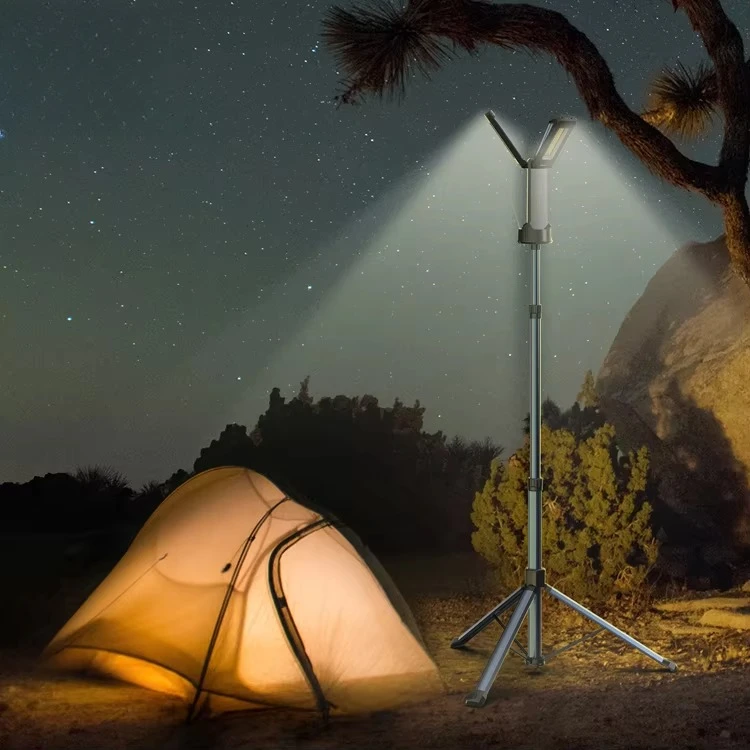 

For 18W 6000Lm COB LED Rechargeable Work Light IP68 USB Camping Light White/Yellow 6000K Daylight Aluminum for Outdoor Use