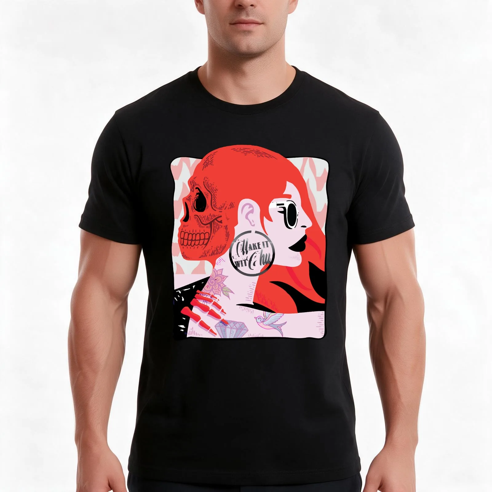 Combination Entertainment Game Eat And Eat Stop Wasting Time And Start Queens Of The Stone Age Cool T-Shirt