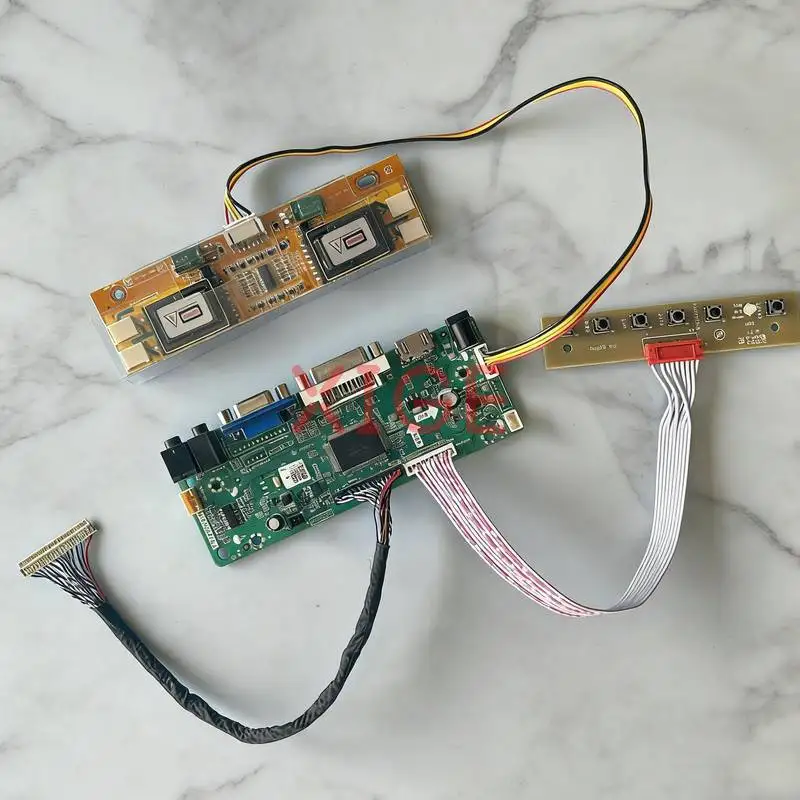 

Screen Drive Controller Board Fit M215HW01 CLAA215FA01 M215HW03 M215H1 4CCFL 1920*1080 VGA DVI HDMI 30Pin LVDS 1920x1080 Kit DIY