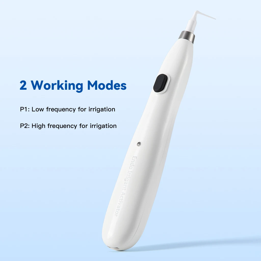 AZDENT Dental Ultraschall-Aktivator Endo Sonic Irrigator 2 Reinigungsmodi Endodontisches Ultra-Handstück Wurzelkanalbehandlung 20 Spitzen – Detail 2