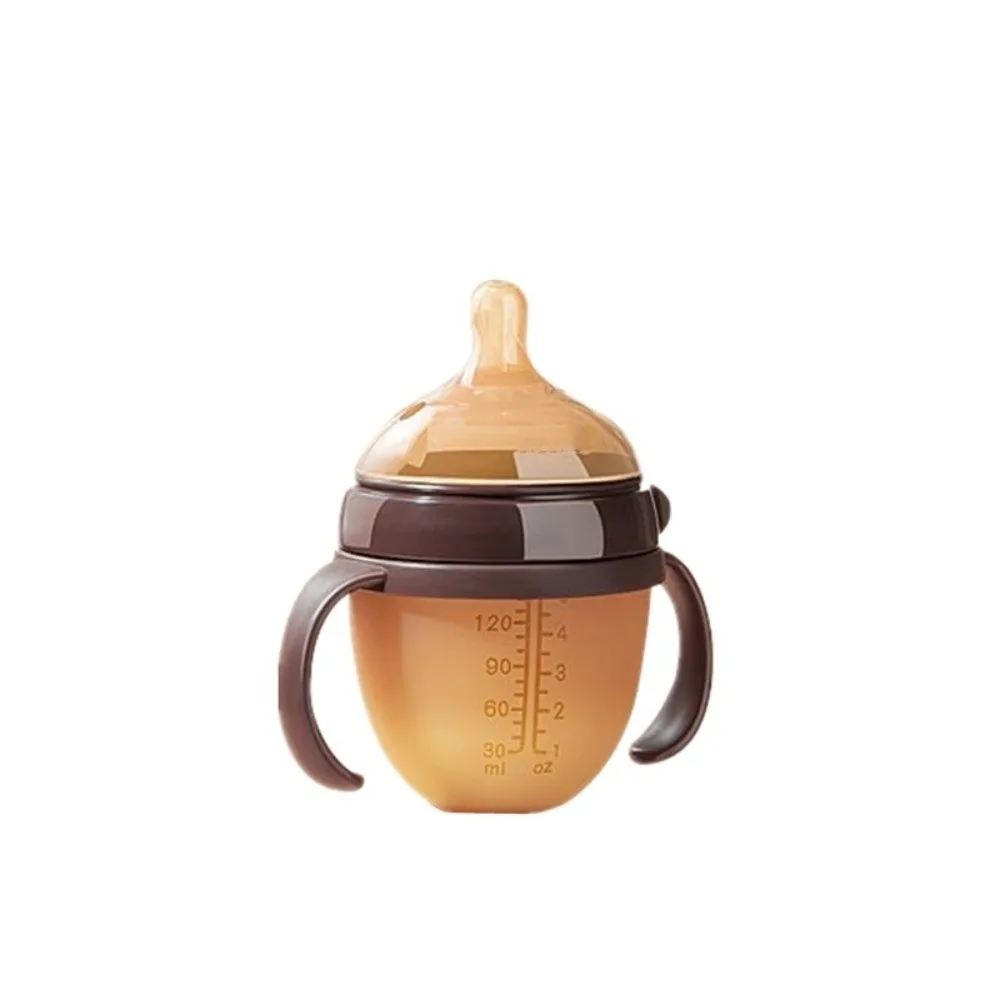High Quality 150ml/240ml Bottle Wide Caliber Portable Water Cup Anti Falling Anti Bloating Silicone Bottle Feeding Supply