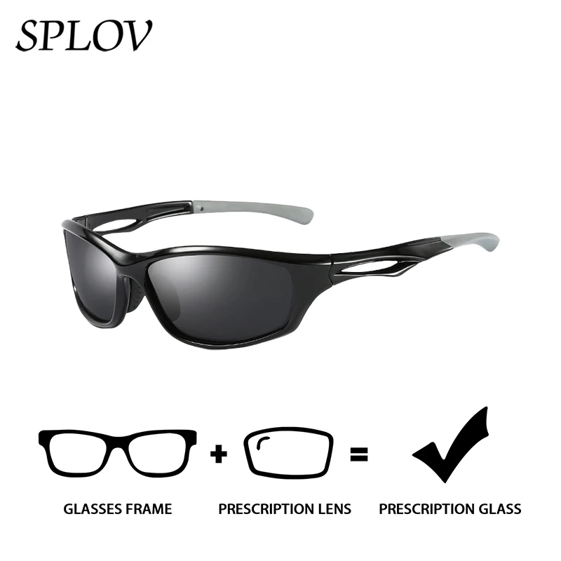 

SPLOV Polarized Prescription Sunglasses Professional Customization Progressive Prescription Glasses Fishing Sunglasses