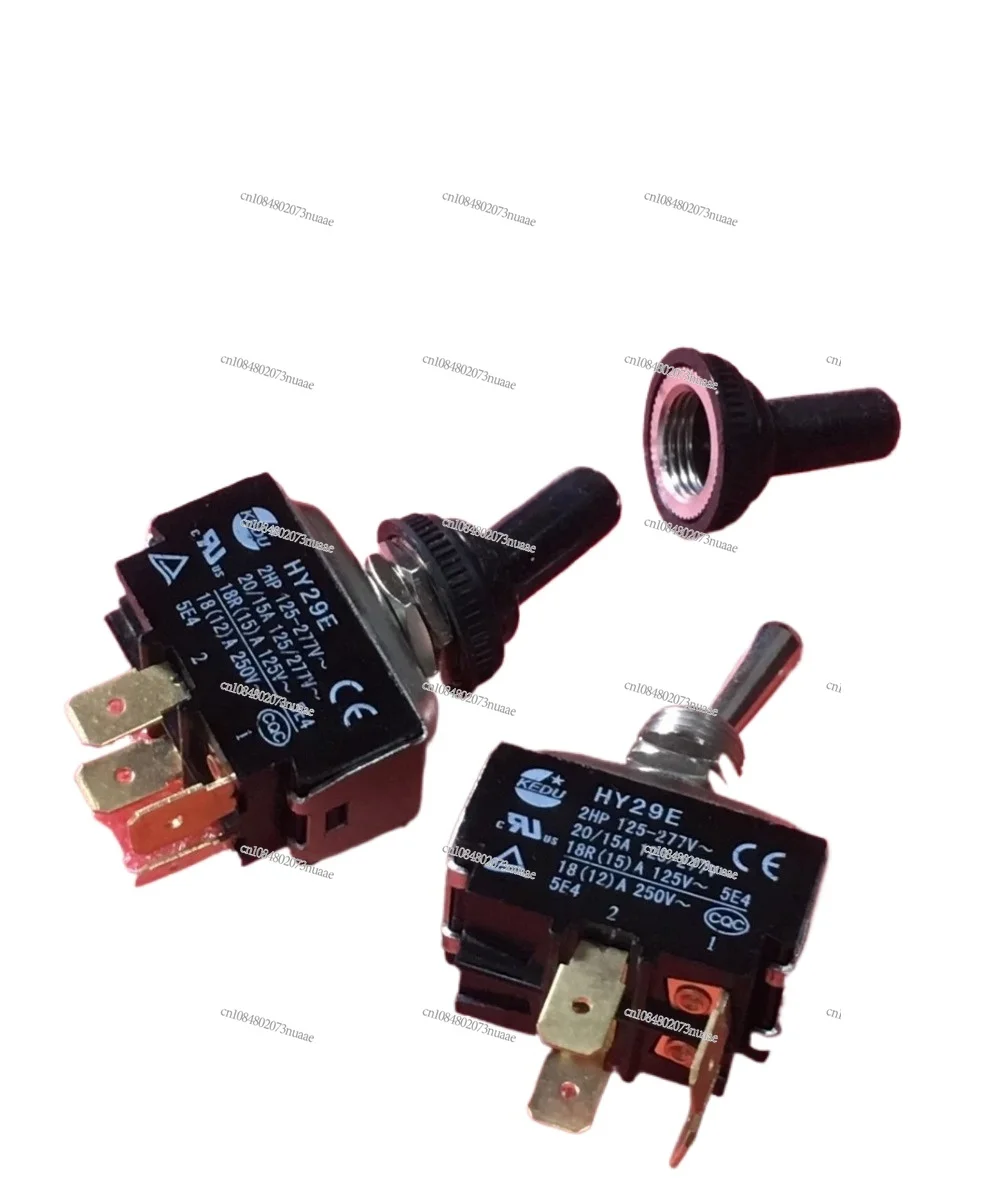 HY29E-Joli Electric Switch 4 Pins, Suitable for Steampunk, Lamps, Trailers, Installations, Handmade Projects