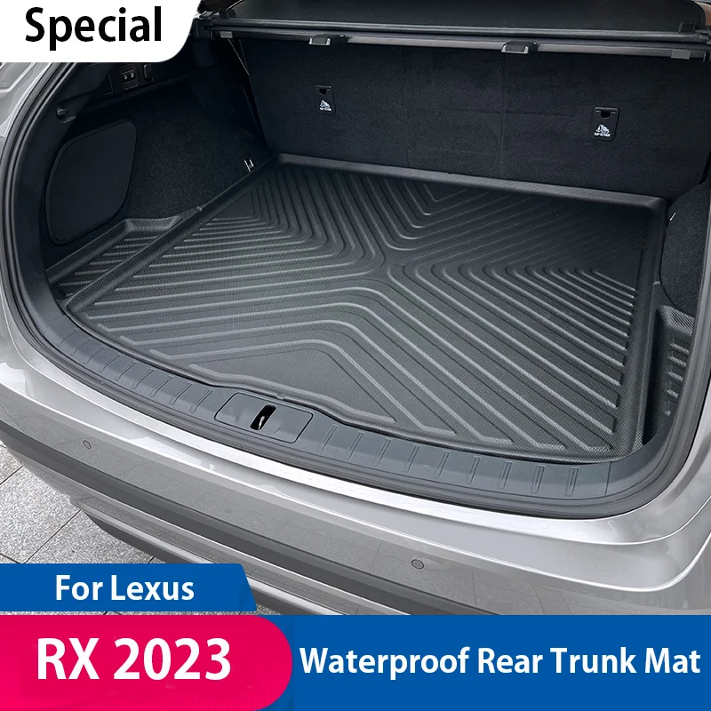 Tailored Boot Liner Tray For Lexus RX 2023 Car Rear Trunk Cargo Mat Floor Sheet Carpet Mud Protector Waterproof