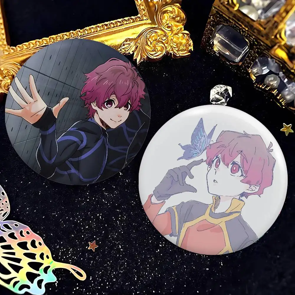 Anime A-Alexis Ness Brooches Stylish Ornament Pins Exquisite Round Badge Bag Accessories Jewelry Gifts