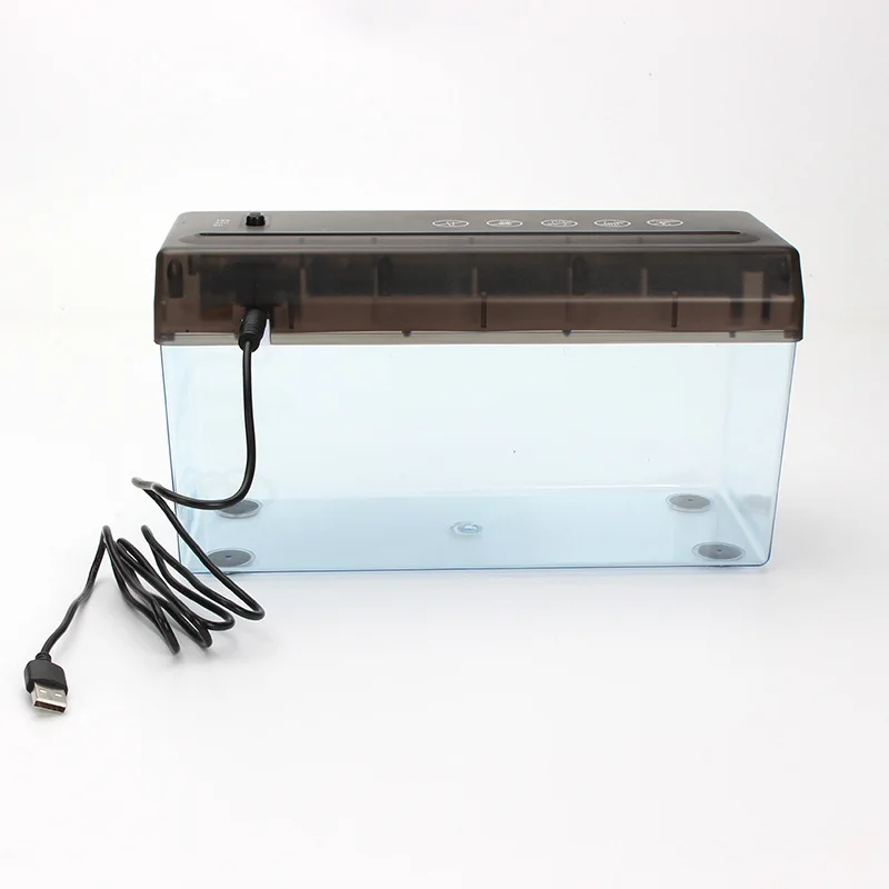 USB Electric Dual Purpose Shredder Desktop Mini Small A4 Shredder Paper Cutter