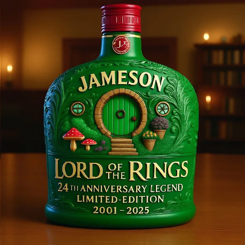 Botella de cristal de whisky con ojos de dragón, casa de ensueño, fiesta en casa, Bar, licor, Alcohol, termo de agua, taza, decoraciones de Año Nuevo, regalos de Festival