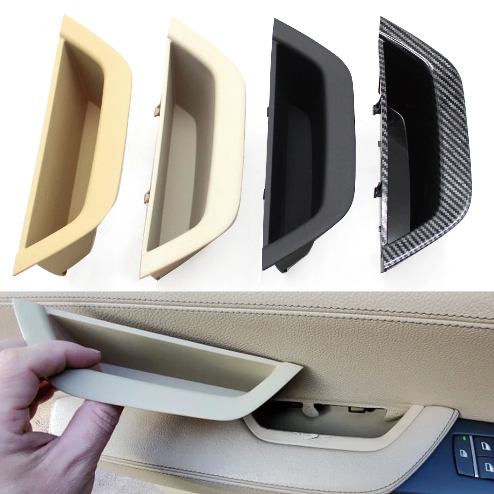 LHD RHD Interior Driver Door Handle Armrest Panel Storage Box Cover Trim For BMW X3 X4 F25 F26 2010-2016 51417250307 51417250306