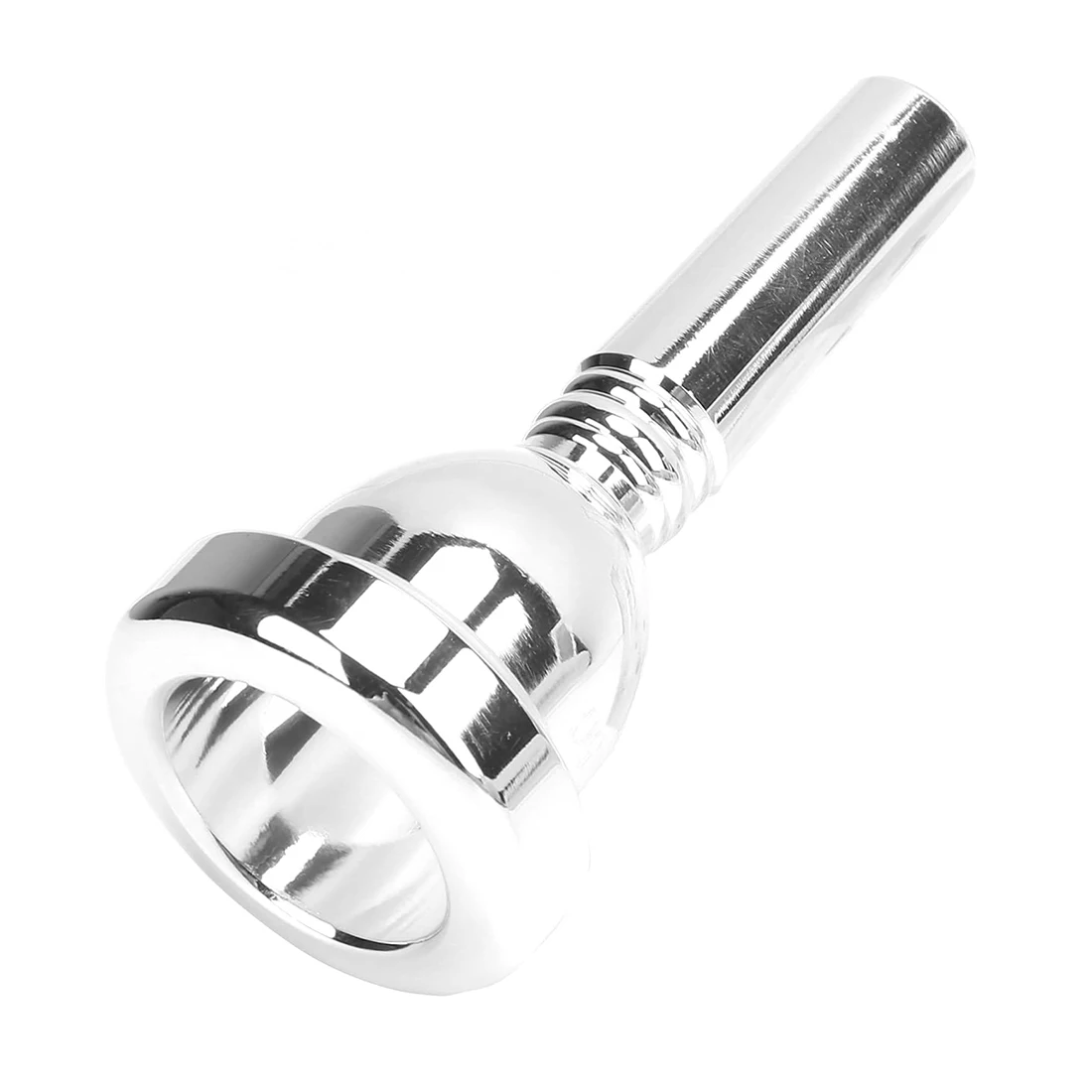 

SLADE Bach 12.7mm Tenor Trombone Mouthpiece Silver Brass 5G Mouth Brass Musical Instrument Replacement Part