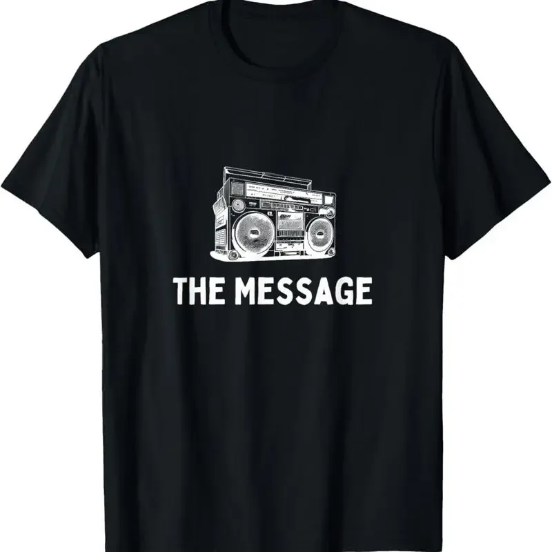 The Message Furious 5 Grand Master Flash Boom Box Breakdance T Shirt