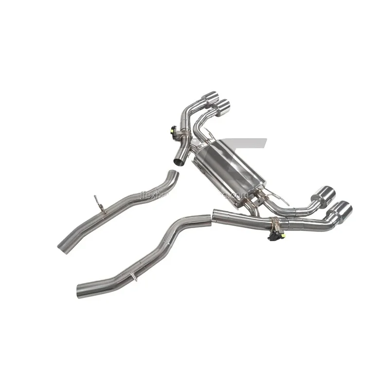 Good Quality Axle Back Exhaust for BMW S58 X3M F97 X4M F98 3.0T Valved Muffler Mid Pipe Catback Exhaust System Muffler Custom
