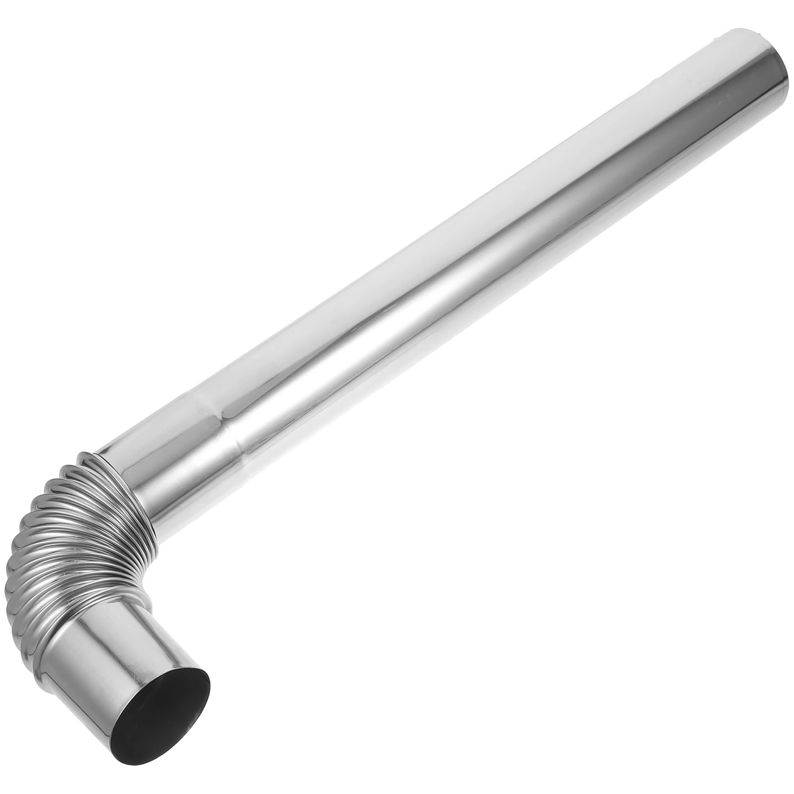 

6cm x 50cm Chimney Exhaust Pipe Flexible Stove Pipe 304 Stainless Steel Home Vent Hose Kitchen Metal Flue Camping Accessories