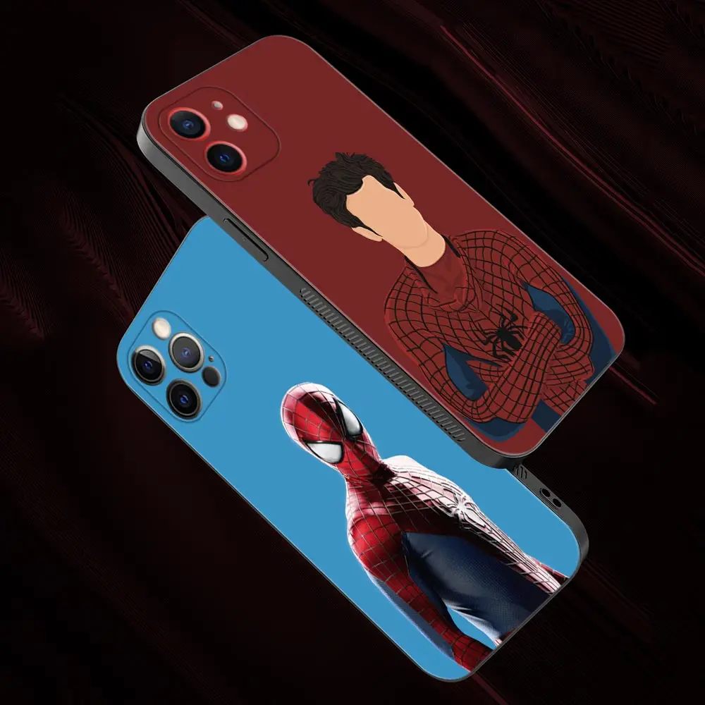 Marvel Spiderman Tom Holland Andrew Garfield Case For Apple iPhone 15 14 13 12 11 Pro Max Mini XS Max XR X 7 8 2020