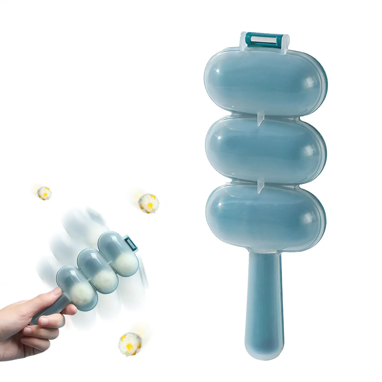 Sushi Mold Rice Ball Shaker Reusable Meatball Making Tool Baby Feeding Tool Kitchen Accessories For Home Travel Picnic Family