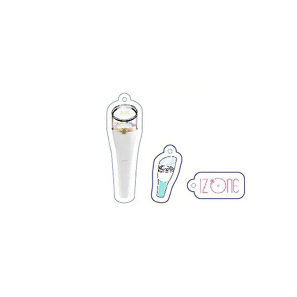 ONE Acrylic Keychain Supporting Lamp Key Pendant Heart * IZ Jewelry Hanging Decoration IZONE Surrounding