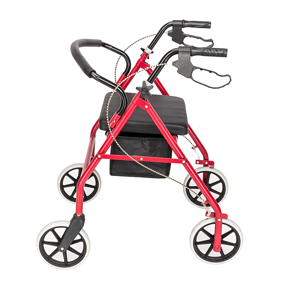 

Iron Walker with Wheels Black & Red