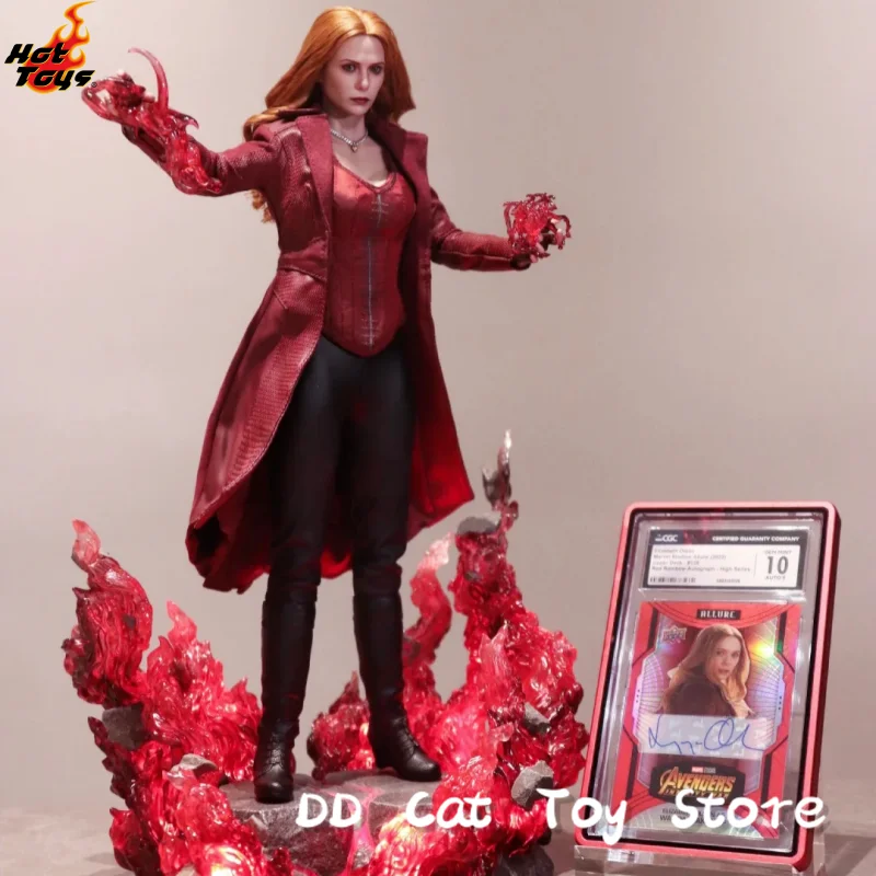 

In Stock Genuine Hot Toys HT DX35 DX36AE Avengers Endgame Scarlet Witch Artisan Edition 1/6th Anime Action Collection Figures