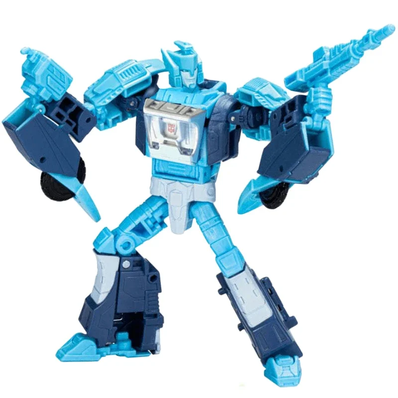 In magazzino tapara Tomy Transformers serie G Legend Speed Race 500 D Class Blurr Figure Model Anime Action Deformation Robot Gift