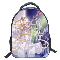 Sailor moon para meninas mochila para sacos de escola criança grande mochila crianças escola magia feitiços grils saco mulher