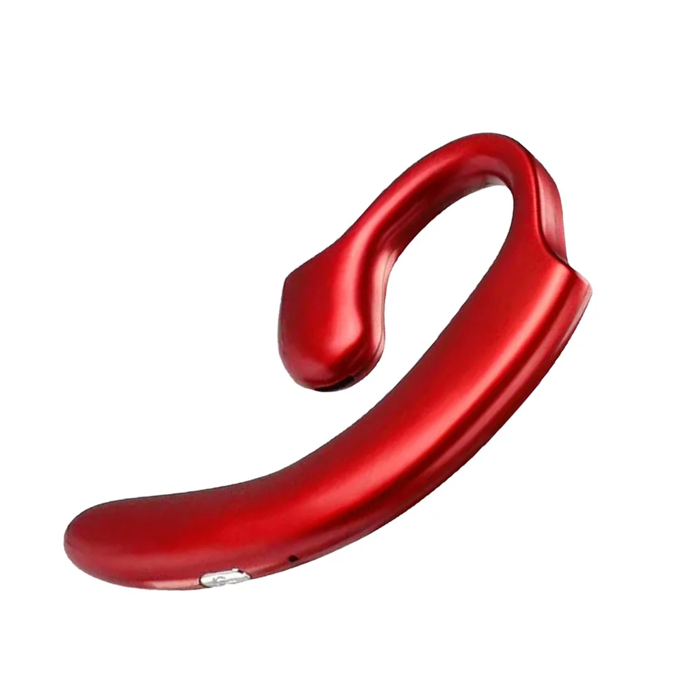 

Earbuds .0 Wireless Earphones 10M Transmission 8H Talk Time Red Hanging Earphones For Sports Outdoor Activities Bone