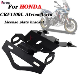 Tail Tidy Fender Eliminator for Honda CRF1100L DCT Africa Twin 2020-2024 Registration License Plate Holder Motorcycle LED