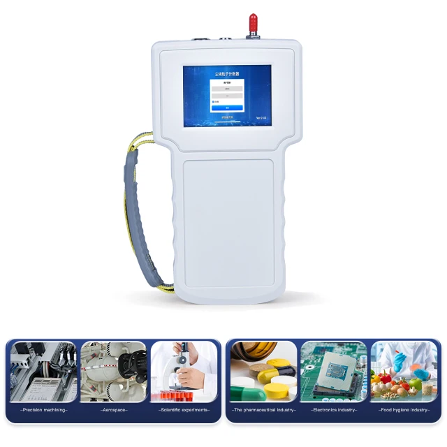 

High Accuracy Dust Air Quality Detector Handheld Particle Counter Testing Particle Counter Laser Dust Particle Counter
