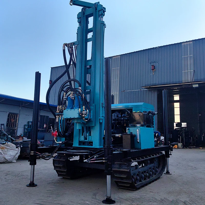 

Customized 300m Crawler Rotary Deep Well Drill Diesel Hydraulic Best-selling Precision Water Well Drilling Rig