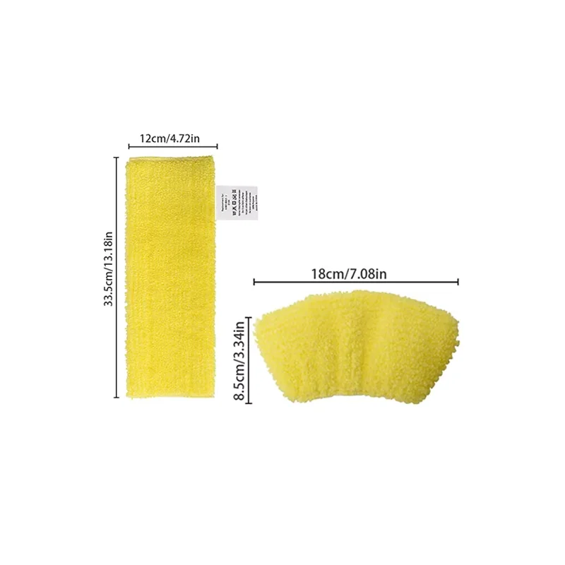For Karcher Easyfix SC1 SC2 SC3 SC4 SC5 Steam Cleaner Accessories Floor Microfibre Cloths Replacement Parts Set Mop Cloth