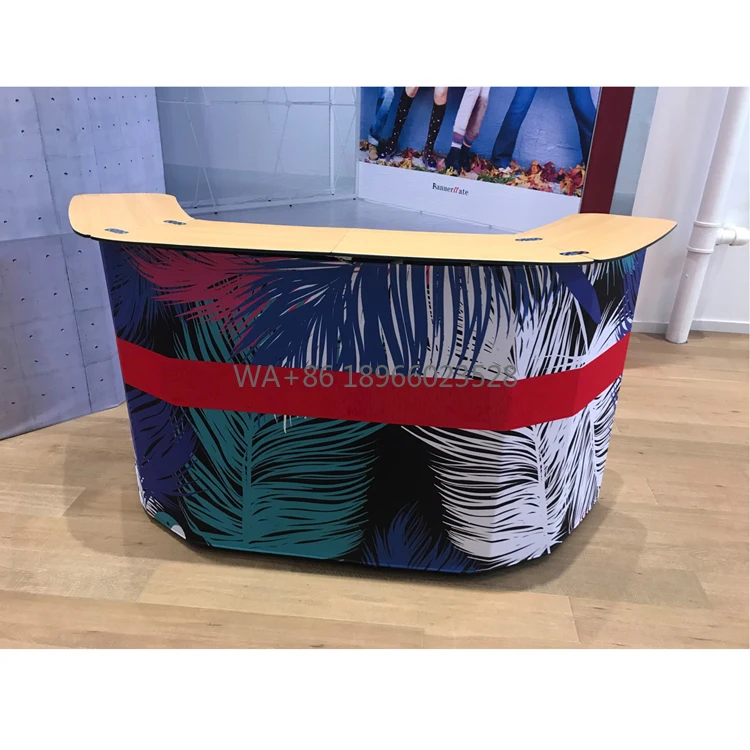 Promotion Pop up Stand Display Case/Counter Table Shell for Exhibition Booth Stand