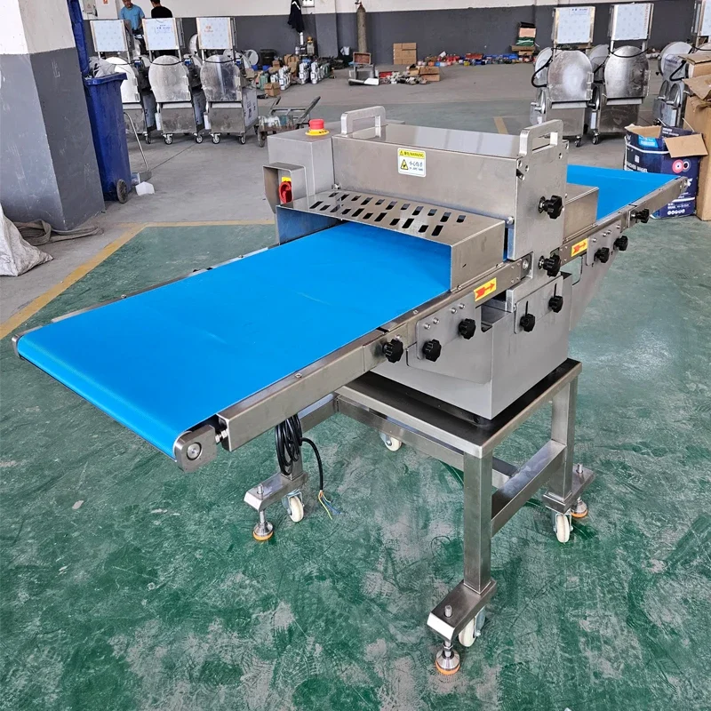 Fresh meat slicing machine Fish meat slicing machine Chicken slicing machine Parallel  Automatic commercial