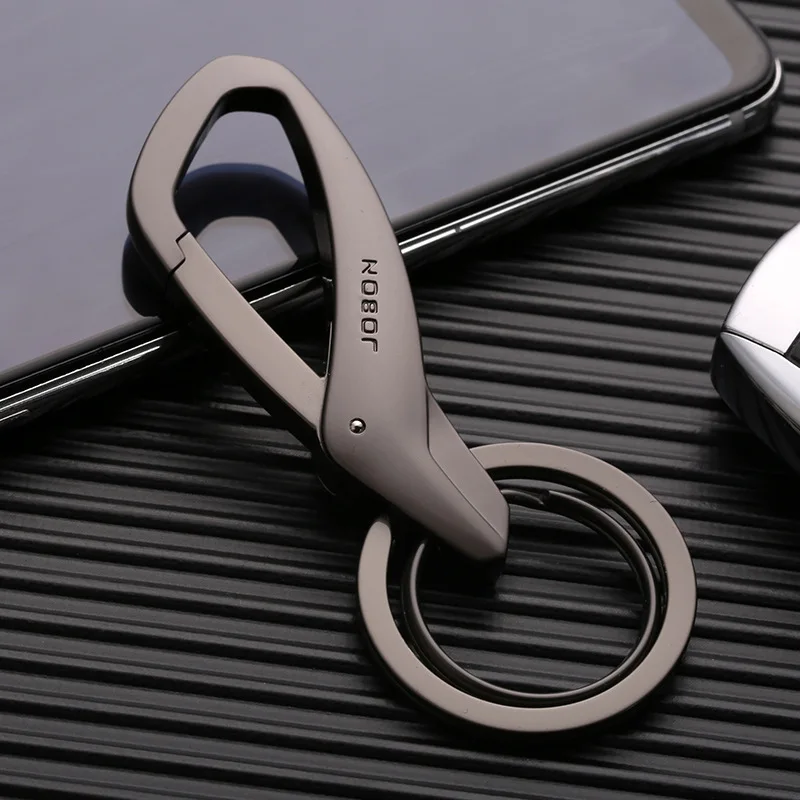 

Keychain Keychains for Men Car Key Waist Double-ring Metal Pendant Car Keychains Accessories Car Key Pendant CAR KEYCHAIN