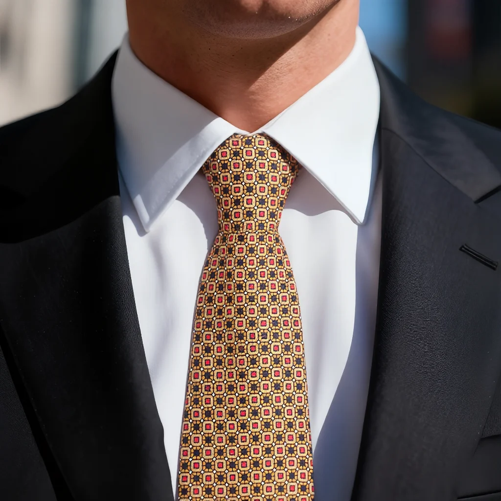 DS العلامة التجارية الجديدة تصميم الأزياء 8 سنتيمتر المطبوعة التعادل الحرير ربطة العنق للرجال الأعمال حفل زفاف Gravatas اكسسوارات هدية