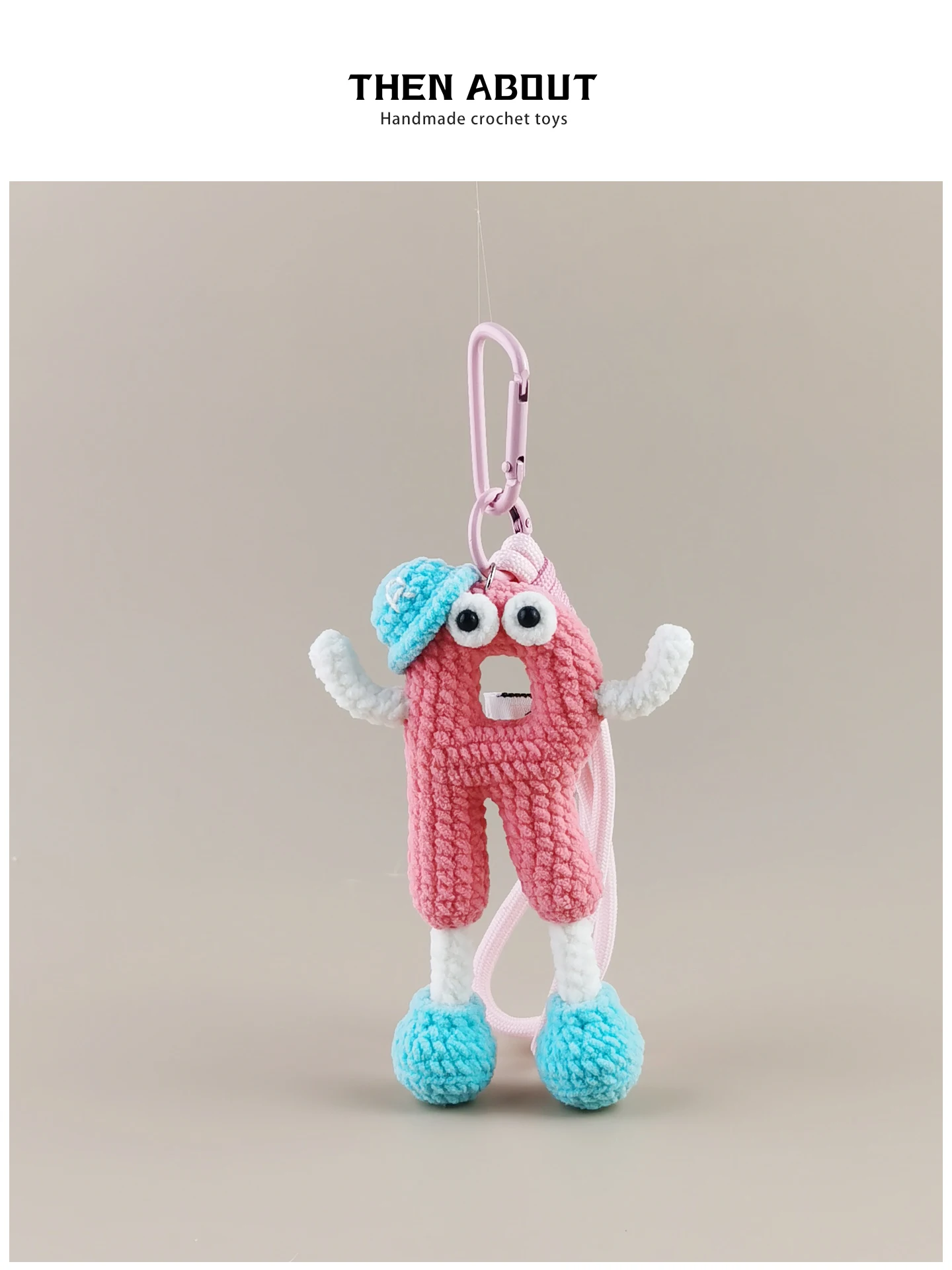 Delicate Toy Doll Bag Charm Keychain Cute Letter Pattern Handbag Accessory Thenabout Fun English R Doll Bag Pendant Gift