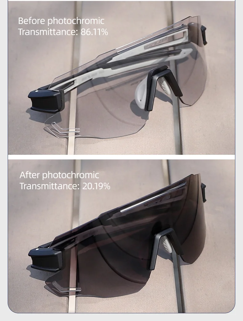 Gub neue photo chrome Fahrrads onnen brille für Männer Frauen Fahrrad brille mit Antibes chlag MTB Brille Brille Outdoor Fahrrad brille – Detail 6