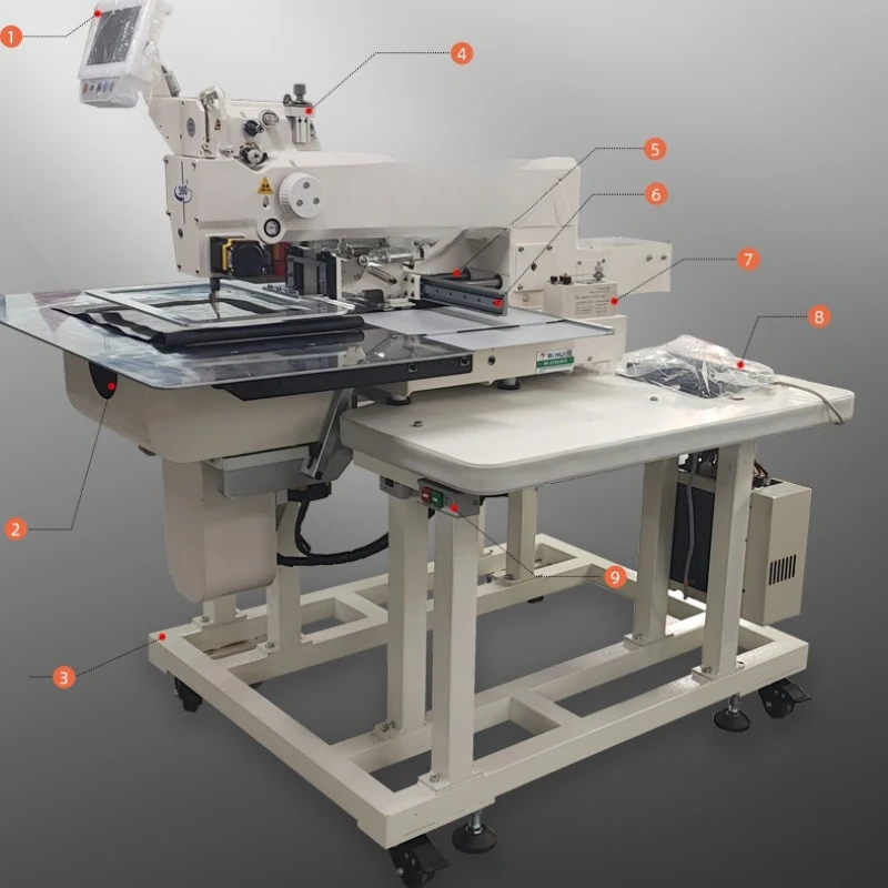 آلة نمط الكمبيوتر الدوارة 360 درجة #5
