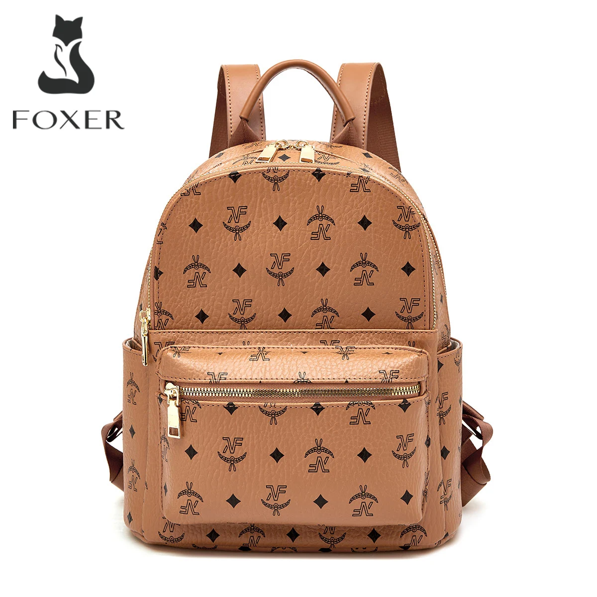 FOXER Women Fashion Backpack Small Travel Daypack for Girl Gift