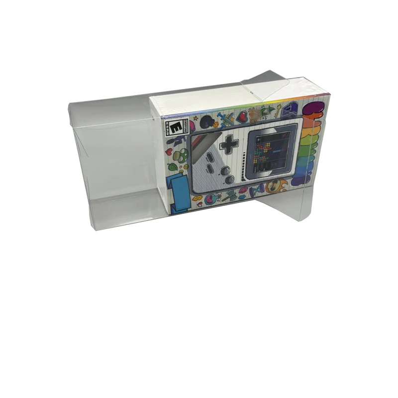 

20PCS Clear Protection Box for GBC for ModRetro Chromatic Retro gaming console Collection Display Storage Case