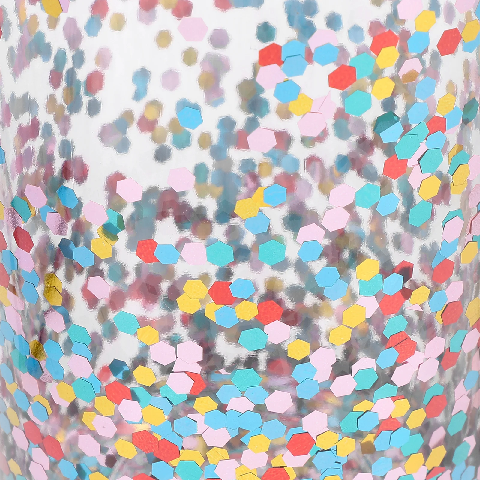 

Double Layer Glitter Cup 500Ml Milk Tea Bottle With Straw Lid Portable Coffee Cup For Iced Coffee Juice Water Beverage