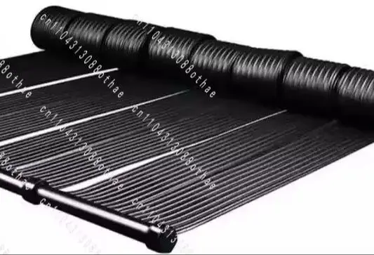 Black Rubber Solar Heating Mat NBR Length 300cm Sun Energy Mat Swimming Pool Solar Hot Water Heater Mat Panel Pool Heater