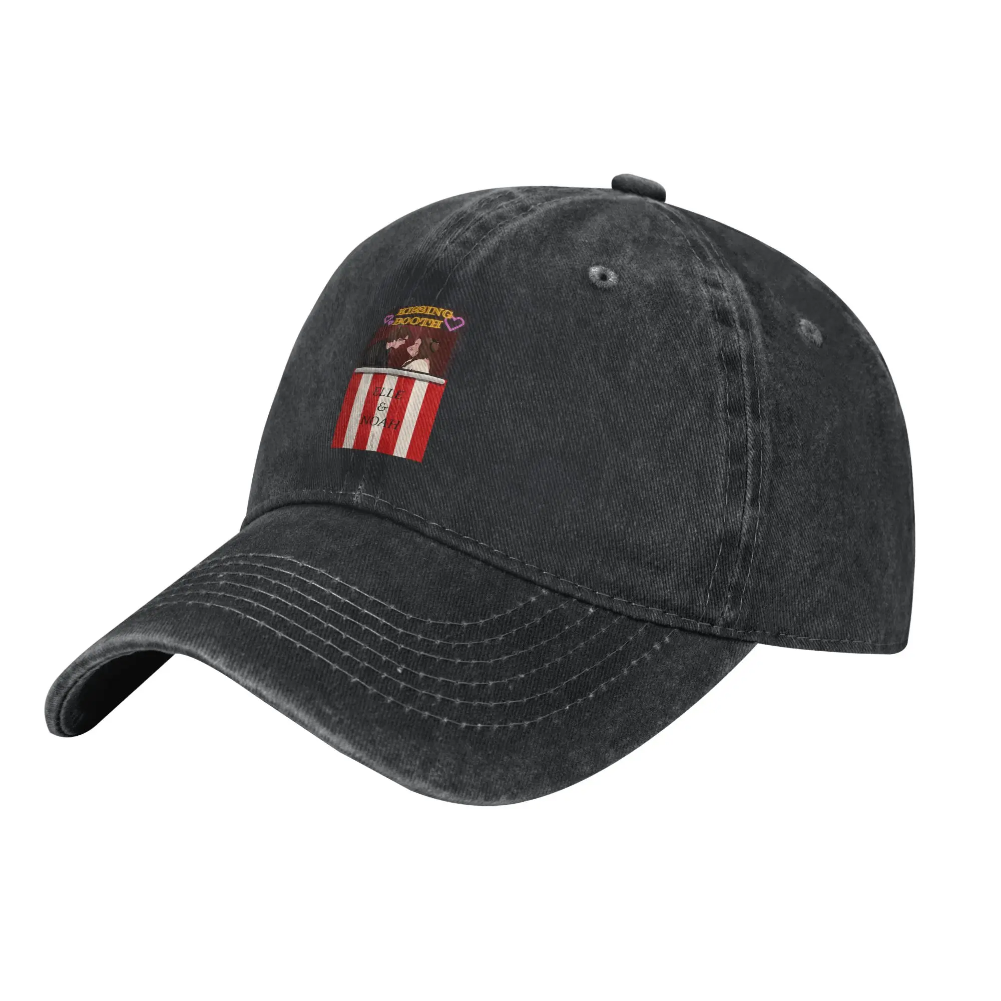 Kissing booth Fashion Baseball Cap  Unisex Men's Panama Hat  Basketball Game Men's Panama Hat
