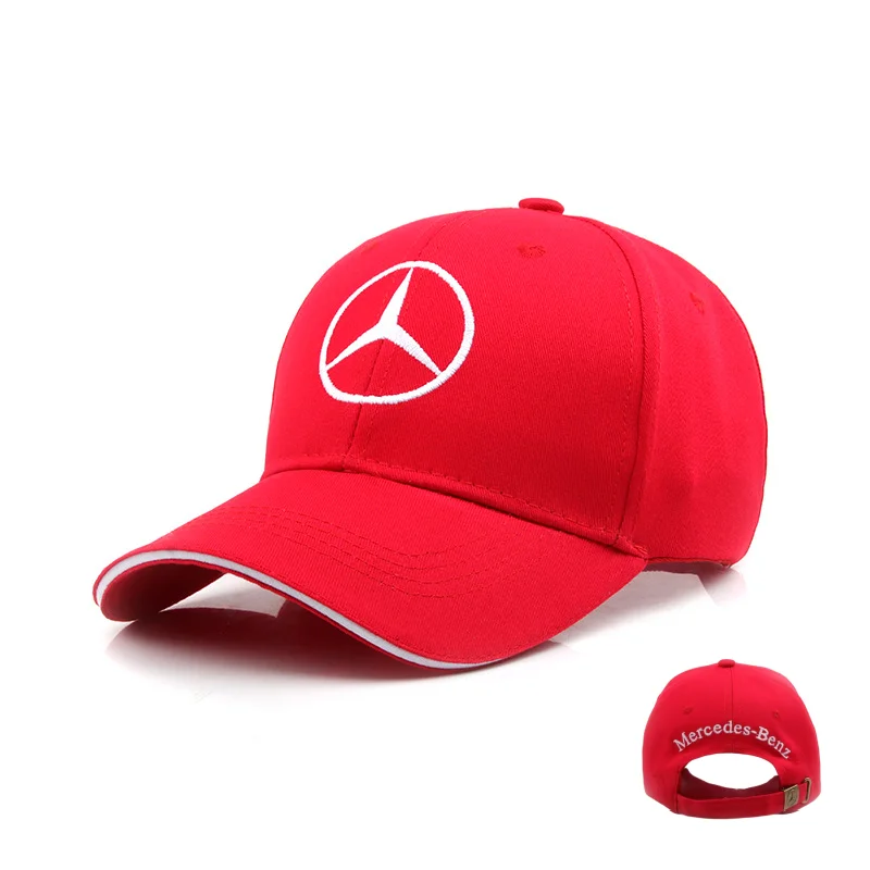

For Mercedes Benz AMG W168 W169 Car Emblem Snapback Baseball Cap Spring And Autumn Outdoor Adjustable Casual Hats Sunscreen Hat