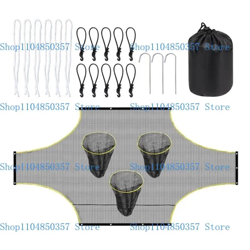 5ASD Soccer Net dengan Zona Skor Tembakan Target Pelatihan Sepak Bola Net Net Net Soccer Target Lembar Lembar Target Target NET