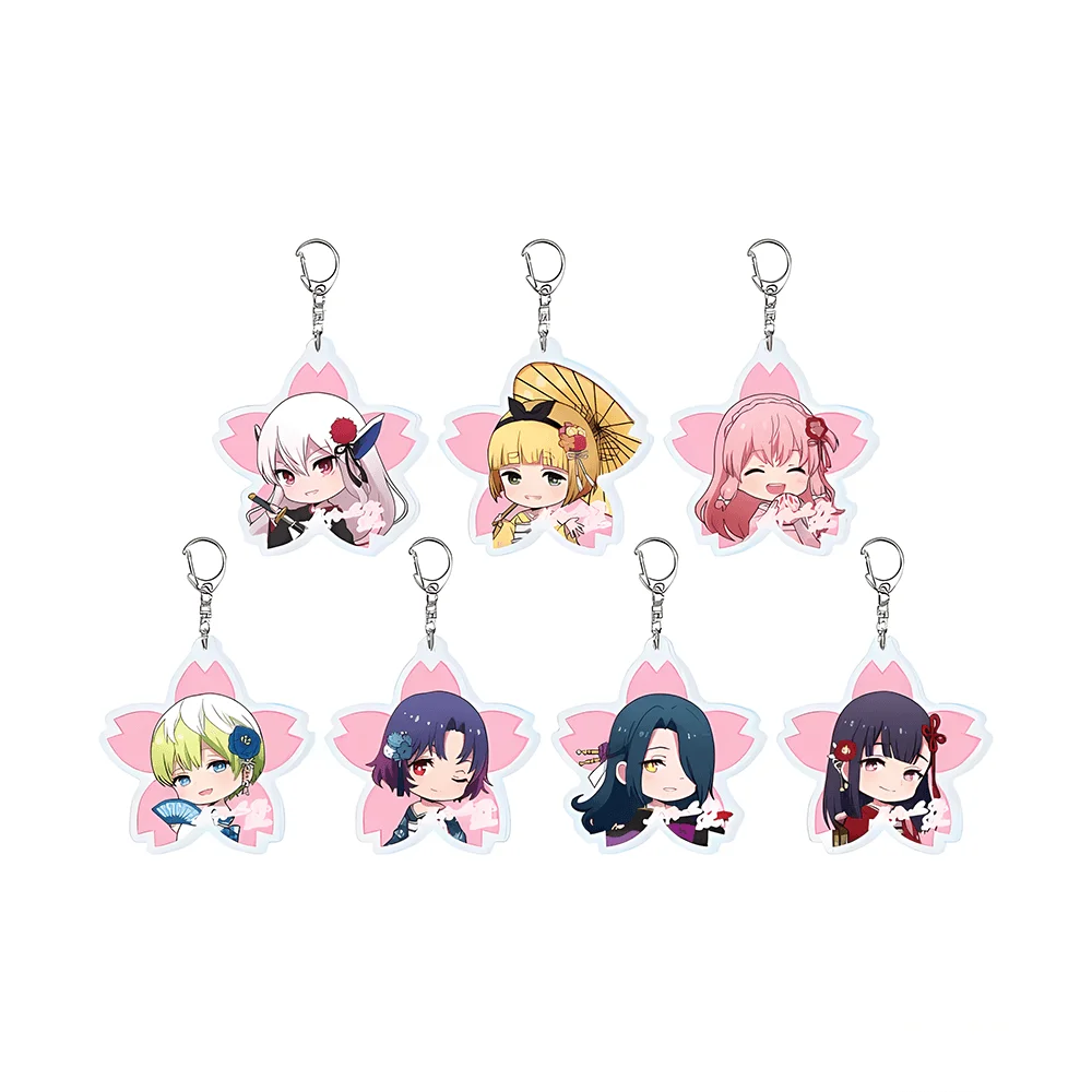 

Chained Soldier Uzen Kyouka 6cm Acrylic Stand Keychain Anime Figure Pendant Bag Accessory Otaku Collectible Gift