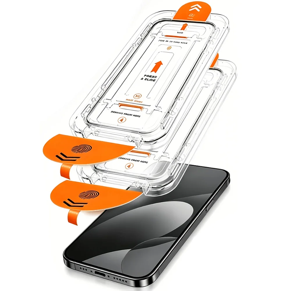 NNBILI 2 szt. Ultra HD 9D Szkła Hartowanego Ochronnego na Cały Ekran do iPhone 18 17 16 15 14 13 12 11 Pro Max Wysoka Rozdzielczość — 2