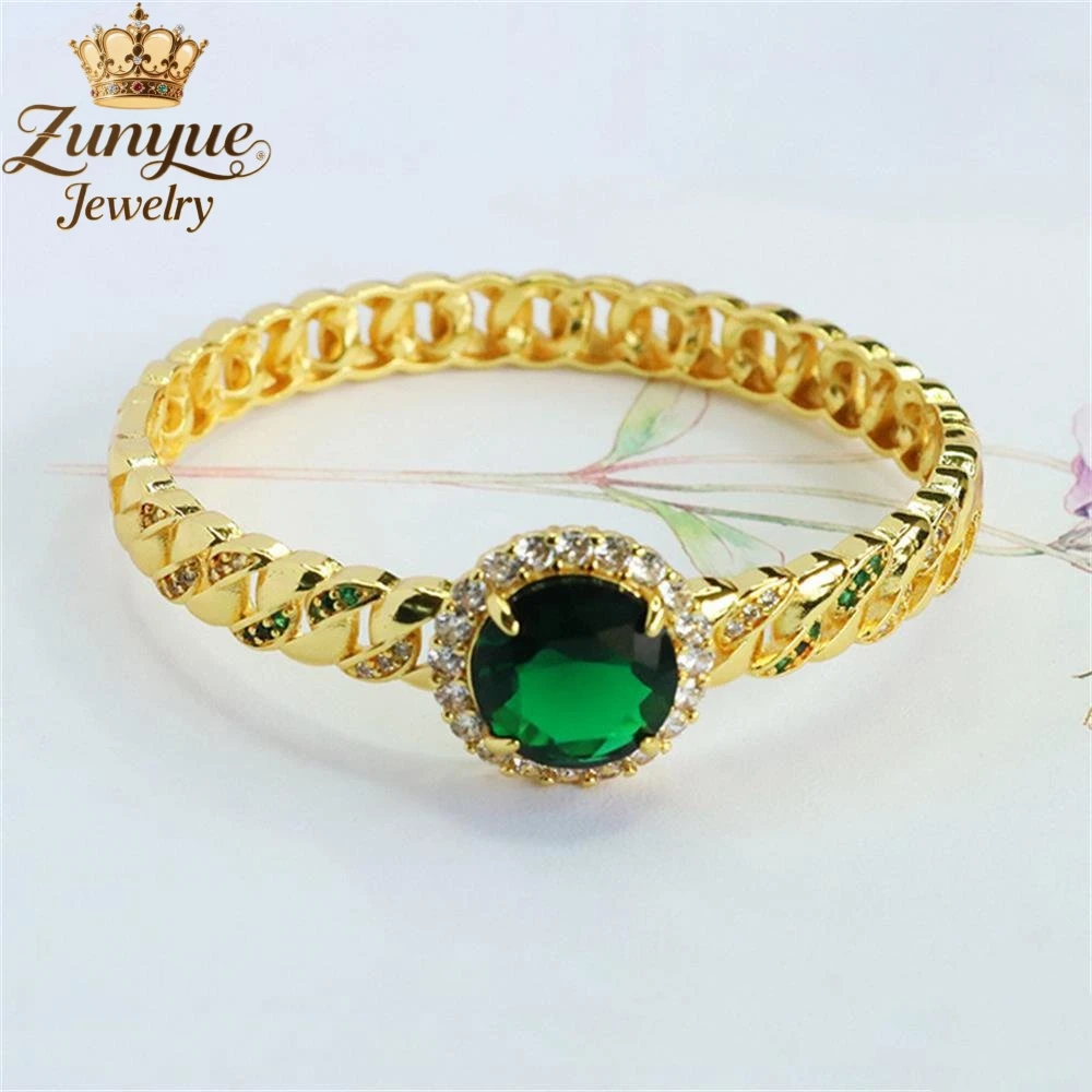 

Colorful Round Glass Hollowed-Out Diamond-Encrusted Bracelet Luxury Quality Fashion Jewelry Exquisite Elegant Popular Charms