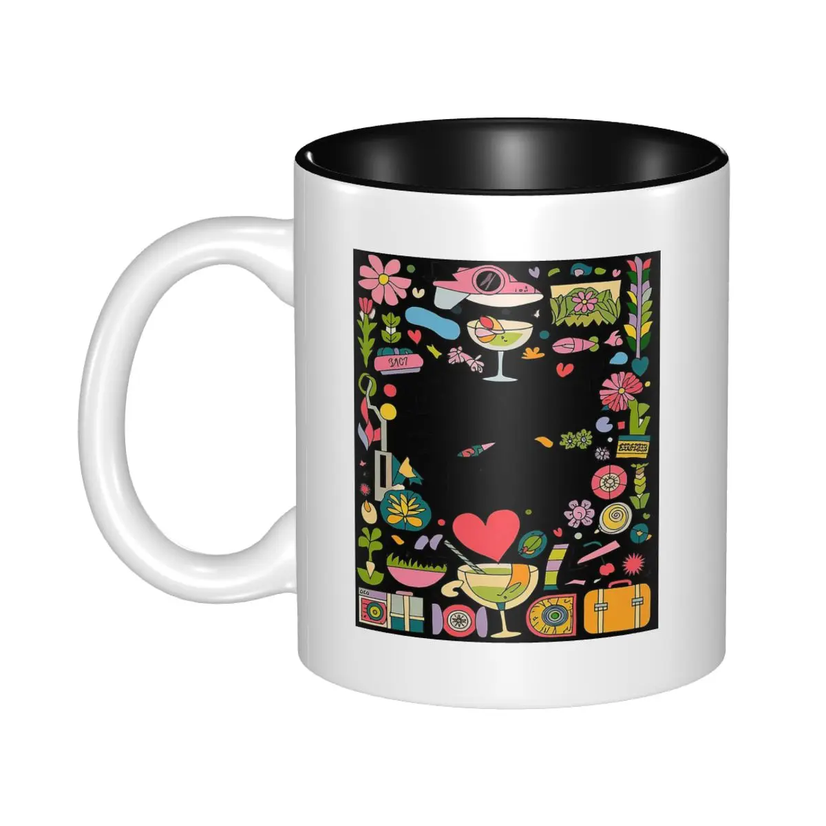 Girls Trip Vibrant Travel Friendship Vacation Group Mug Funny Ceramic Coffee Cups Tea Mugs Milk Cup Drinkware Gift for Friends