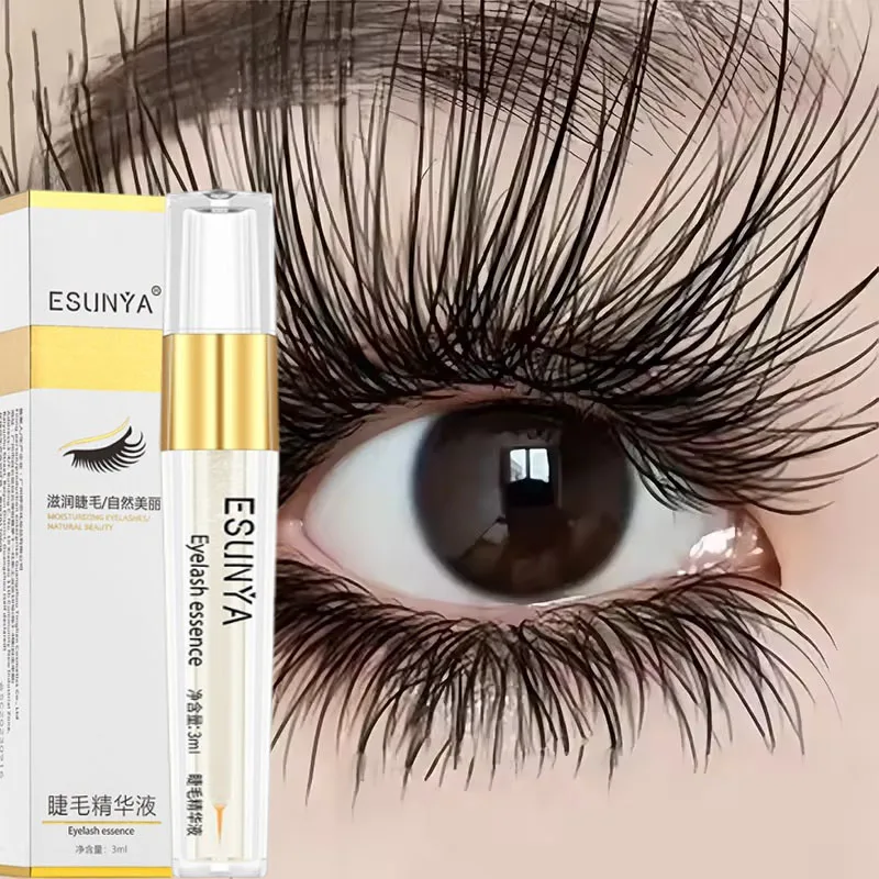 Suero para el Crecimiento de Pestañas, Estimulador Natural de Pestañas, Tratamiento para Pestañas Más Largas y Gruesas, Nuevos Productos para el Cuidado de los Ojos, Cosméticos de Color ﻿