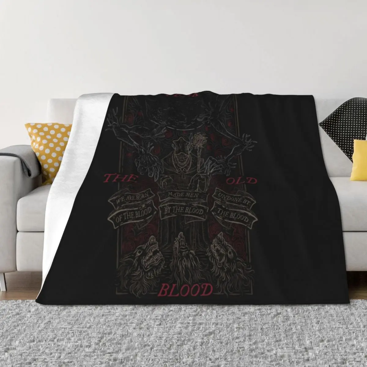 

The Old Blood Throw Blanket Thermal Luxury St Luxury Blankets