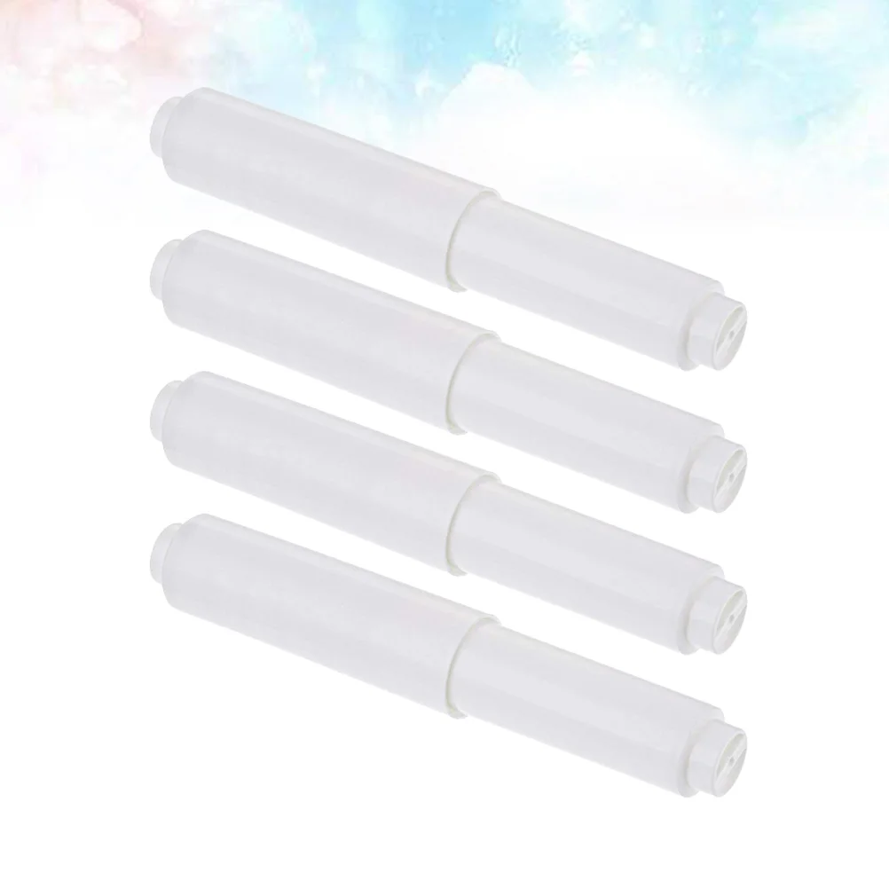 3 Pcs Telescopic Toilet Tissue Paper Holder Accessories Replacement Roller Towel Rack